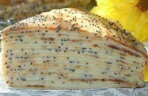 Блинный торт " Маковка " с заварным кремом