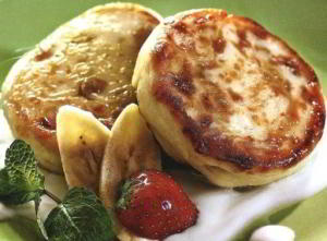 Банановые сырники