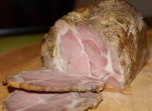 Буженина в горчично-чесночном маринаде