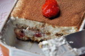 Клубничный тирамису