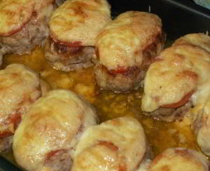 Котлетки под шубкой