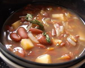 Лобио и супчик фасолевый с копчёной паприкой