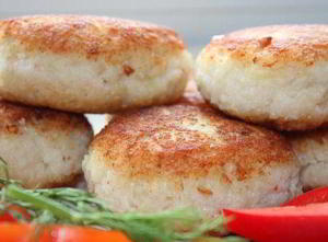 Рыбные котлеты на пару