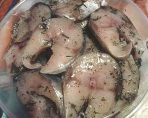 Соленая рыбка