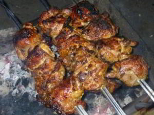 Шашлык из курицы