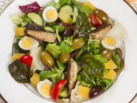 Балтийский салат со шпротами «Рижское Золото»