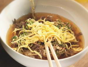 Корейский суп "Кукси"