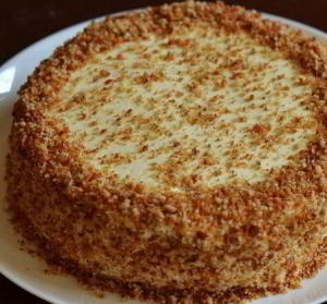 Банановый торт