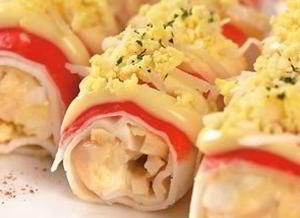 Закуска «Аппетитные трубочки»