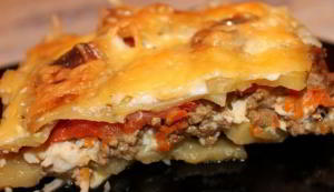 Запеканка с картофелем и фаршем