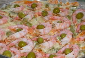 Креветочный салат