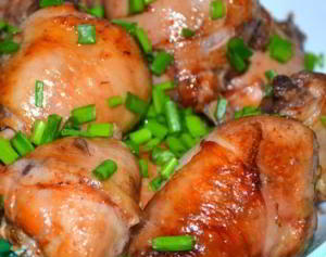 Куриные голени в чайном маринаде