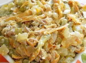 Салат «Обжорка»