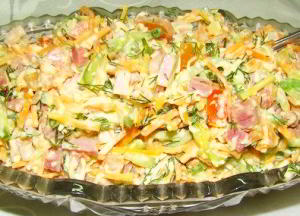 Салат «Цветик – Семицветик»