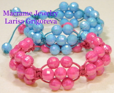 Как сделать (плести) браслет макраме своими руками