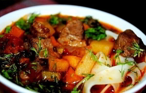 рецепт Лагман по - русски