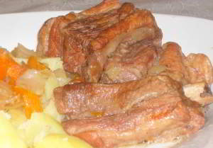 рецепт Ребрышки свиные с пряностями