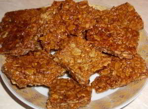 рецепт Козинаки из геркулеса