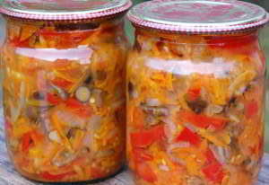 Солянка на зиму с грибами 