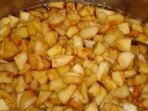 рецепт Яблочная начинка с корицей для пирогов
