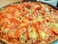 Итальянская пицца на дрожжевом тесте