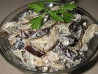 рецепт Египетский салат из баклажан