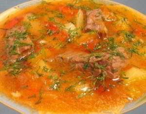 рецепт Суп Шурпа простой