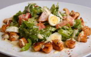 рецепт Финский салат из лосося