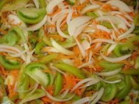 рецепт салат из зеленых помидоров