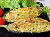 Баклажаны "Кучерикас" с сырно-творожной начинкой