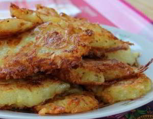 Драники с сыром