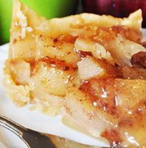 Ленивый яблочный пирог