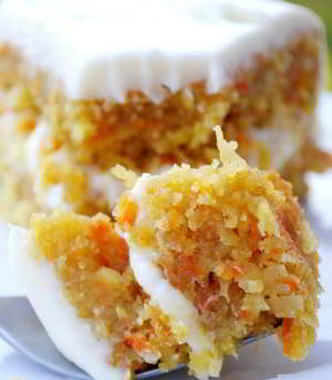 Морковно-ананасовый пирог