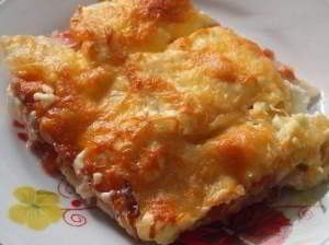 Мусака с рыбой