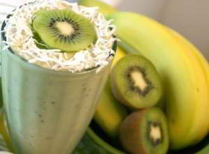 Напиток из киви и банана