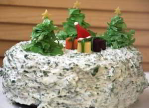 Новогодний салат "Морской коктейль"