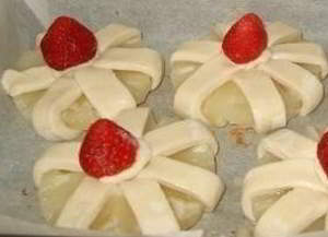Печенье с ананасами 