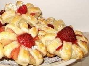 Печенье с ананасами