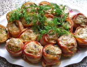 Рулетики пикантные