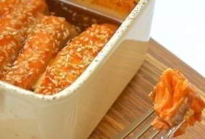 Рыба в медово-лимонном маринаде