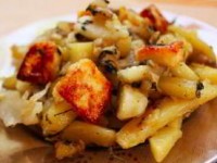 Сабджи с картофелем капустой и паниро
