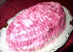 Селедка под шубой с морковью "По-корейски"