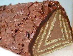 Торт без выпечки "Домик"