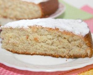 Банановый пирог