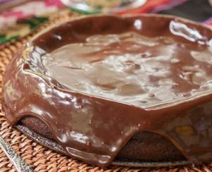 Мексиканский шоколадный торт без муки