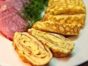 Омлет по-японски на завтрак