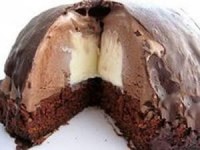 Холодный десерт - "Шоколадная бомба"