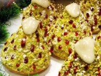 Бисквитное пирожное "Рождественская елочка" - новогодние рецепты