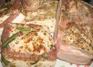 Маринованное сало