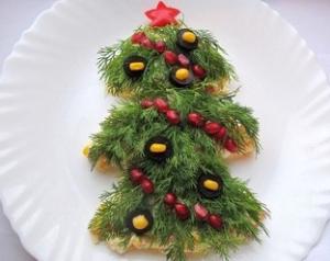 Пушистый салат - новогодние рецепты